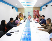 รองผู้ว่าราชการจังหวัดสุราษฎร์ธานี เตรียมความพร้อมจัดพิธีมหา ... พารามิเตอร์รูปภาพ 7