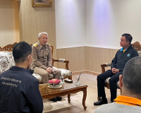 รองผู้ว่าราชการจังหวัดสุราษฎร์ธานี ให้การต้อนรับคณะทำงานของก ... พารามิเตอร์รูปภาพ 5