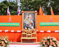 ผู้ว่าฯ สุราษฎร์ธานีนำข้าราชการและประชาชนร่วมพิธีถวายพระพรชั ... พารามิเตอร์รูปภาพ 1