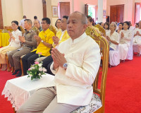 รองผู้ว่าราชการจังหวัดสุราษฎร์ธานี เป็นประธานในพิธีบำเพ็ญกุศ ... พารามิเตอร์รูปภาพ 1