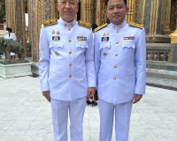 รองผู้ว่าราชการจังหวัดสุราษฎร์ธานี เข้าร่วม พิธีรับประทานผ้า ... พารามิเตอร์รูปภาพ 1