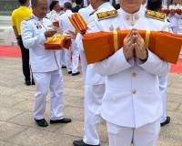 รองผู้ว่าราชการจังหวัดสุราษฎร์ธานี เข้าร่วม พิธีรับประทานผ้า ... พารามิเตอร์รูปภาพ 3