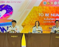 รองผู้ว่าราชการจังหวัดสุราษฎร์ธานี ร่วมนำเสนอบูธนิทรรศการจัง ... พารามิเตอร์รูปภาพ 3