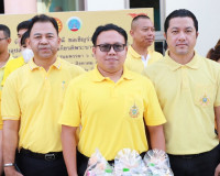 จังหวัดสุราษฎร์ธานีจัดพิธีทำบุญตักบาตรโครงการบรรพชาอุปสมบทเฉ ... พารามิเตอร์รูปภาพ 16