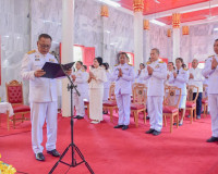 จังหวัดสุราษฎร์ธานีจัดพิธีสมโภชและถวายเทียนพรรษาพระราชทาน พร ... พารามิเตอร์รูปภาพ 4