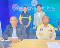 รองผู้ว่าราชการจังหวัดสุราษฎร์ธานี ออกรายการ &quot;ผู้ว่าฯคุยกับป ... พารามิเตอร์รูปภาพ 7