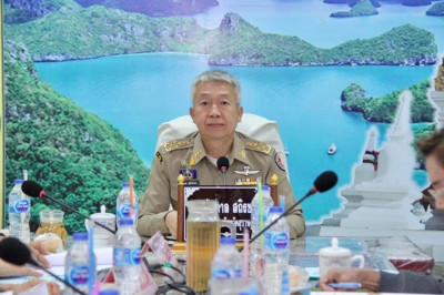 รองผู้ว่าราชการจังหวัดสุราษฎร์ธานี เป็นประธานในการประชุมคณะอ ... พารามิเตอร์รูปภาพ 1