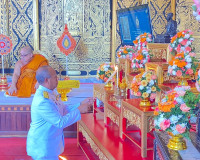 รองผู้ว่าราชการจังหวัดสุราษฎร์ธานี เป็นประธานในพิธีบำเพ็ญกุศ ... พารามิเตอร์รูปภาพ 3