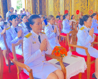 รองผู้ว่าราชการจังหวัดสุราษฎร์ธานี เป็นประธานในพิธีบำเพ็ญกุศ ... พารามิเตอร์รูปภาพ 4