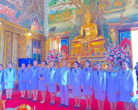 รองผู้ว่าราชการจังหวัดสุราษฎร์ธานี เป็นประธานในพิธีบำเพ็ญกุศ ... พารามิเตอร์รูปภาพ 8