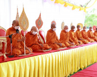จังหวัดสุราษฎร์ธานีจัดพิธีถวายพระพร 3 ศาสนามหามงคล พิธีทำบุญ ... พารามิเตอร์รูปภาพ 7