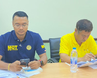 รองผู้ว่าราชการจังหวัดสุราษฎร์ธานี เป็นประธานการประชุมหน่วยง ... พารามิเตอร์รูปภาพ 3