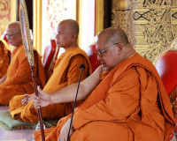 พุทธศาสนิกชนชาวสุราษฎร์ธานีทุกหมู่เหล่าร่วมเจริญพระพุทธมนต์เ ... พารามิเตอร์รูปภาพ 7