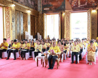พุทธศาสนิกชนชาวสุราษฎร์ธานีทุกหมู่เหล่าร่วมเจริญพระพุทธมนต์เ ... พารามิเตอร์รูปภาพ 8