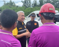 รองผู้ว่าราชการจังหวัดสุราษฎร์ธานี ร่วมลงพื้นที่การติดตั้งกา ... พารามิเตอร์รูปภาพ 1