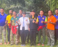 รองผู้ว่าราชการจังหวัดสุราษฎร์ธานี ร่วมลงพื้นที่การติดตั้งกา ... พารามิเตอร์รูปภาพ 5