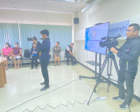 รองผู้ว่าราชการจังหวัดสุราษฎร์ธานี เป็นประธานการแถลงข่าวการด ... พารามิเตอร์รูปภาพ 10
