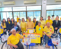 รองผู้ว่าราชการจังหวัดสุราษฎร์ธานี เป็นประธานในพิธีมอบรถสามล ... พารามิเตอร์รูปภาพ 12