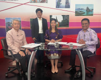 รองผู้ว่าราชการจังหวัดสุราษฎร์ธานี ให้สัมภาษณ์สดรายการ “แหลง ... พารามิเตอร์รูปภาพ 4