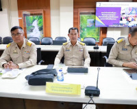 รองผู้ว่าราชการจังหวัดสุราษฎร์ธานี ร่วมประชุมผ่านระบบประชุมท ... พารามิเตอร์รูปภาพ 6