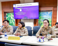 รองผู้ว่าราชการจังหวัดสุราษฎร์ธานี ร่วมประชุมผ่านระบบประชุมท ... พารามิเตอร์รูปภาพ 8