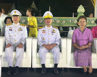 รองผู้ว่าราชการจังหวัดสุราษฎร์ธานี ได้กล่าวต้อนรับนายเอกนัฏ  ... พารามิเตอร์รูปภาพ 1