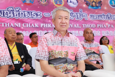 รองผู้ว่าราชการจังหวัดสุราษฎร์ธานี ให้การต้อนรับ นายพีระพันธ ... พารามิเตอร์รูปภาพ 1