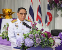 รองผู้ว่าราชการจังหวัดสุราษฎร์ธานี เป็นประธานในพิธีรับกระถาง ... พารามิเตอร์รูปภาพ 1