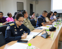 รองผู้ว่าฯสุราษฎร์ธานี ประชุมคณะกรรมการรักษาความมั่นคงและควา ... พารามิเตอร์รูปภาพ 15