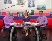 รองผู้ว่าราชการจังหวัดสุราษฎร์ธานี ให้สัมภาษณ์สดรายการ “แหลง ... พารามิเตอร์รูปภาพ 5