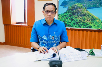 รองผู้ว่าราชการจังหวัดสุราษฎร์ธานี ร่วมประชุมคณะกรรมการลุ่มน ... พารามิเตอร์รูปภาพ 1
