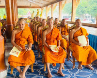 รองผู้ว่าราชการจังหวัดสุราษฎร์ธานี เป็นประธานในพิธีเจริญพระพ ... พารามิเตอร์รูปภาพ 3