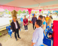 รองผู้ว่าราชการจังหวัดสุราษฎร์ธานี ลงพื้นที่ตรวจเยี่ยมและติด ... พารามิเตอร์รูปภาพ 3