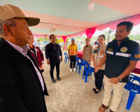 รองผู้ว่าราชการจังหวัดสุราษฎร์ธานี ลงพื้นที่ตรวจเยี่ยมและติด ... พารามิเตอร์รูปภาพ 4