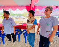 รองผู้ว่าราชการจังหวัดสุราษฎร์ธานี ลงพื้นที่ตรวจเยี่ยมและติด ... พารามิเตอร์รูปภาพ 5