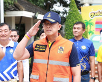 เทศบาลนครสุราษฎร์ธานีตั้งศูนย์ปฏิบัติการป้องกันและลดอุบัติเห ... พารามิเตอร์รูปภาพ 1