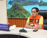 จังหวัดสุราษฎร์ธานีร่วมประชุมทางไกลเพื่อติดตามสถานการณ์และรั ... พารามิเตอร์รูปภาพ 15