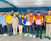 รองผู้ว่าฯ สุราษฎร์ธานี เดินสายตรวจเยี่ยมจุดตรวจ/จุดบริการปร ... พารามิเตอร์รูปภาพ 4