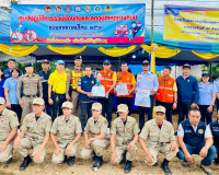 รองผู้ว่าฯ สุราษฎร์ธานี เดินสายตรวจเยี่ยมจุดตรวจ/จุดบริการปร ... พารามิเตอร์รูปภาพ 36