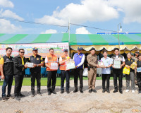 ผู้ว่าราชการจังหวัดสุราษฎร์ธานี ลงพื้นที่ตรวจเยี่ยมจุดตรวจ/จ ... พารามิเตอร์รูปภาพ 6