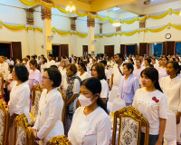รองผู้ว่าราชการจังหวัดสุราษฎร์ธานี เป็นประธานในพิธีสวดมนต์ข้ ... พารามิเตอร์รูปภาพ 26