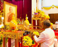 รองผู้ว่าราชการจังหวัดสุราษฎร์ธานี เป็นประธานในพิธีสวดมนต์ข้ ... พารามิเตอร์รูปภาพ 29