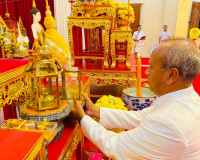 รองผู้ว่าราชการจังหวัดสุราษฎร์ธานี เป็นประธานในพิธีสวดมนต์ข้ ... พารามิเตอร์รูปภาพ 30