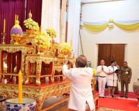 รองผู้ว่าราชการจังหวัดสุราษฎร์ธานี เป็นประธานในพิธีสวดมนต์ข้ ... พารามิเตอร์รูปภาพ 2