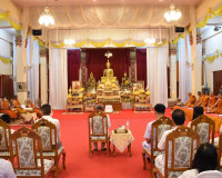 รองผู้ว่าราชการจังหวัดสุราษฎร์ธานี เป็นประธานในพิธีสวดมนต์ข้ ... พารามิเตอร์รูปภาพ 13