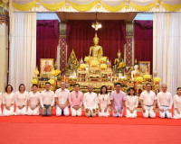 รองผู้ว่าราชการจังหวัดสุราษฎร์ธานี เป็นประธานในพิธีสวดมนต์ข้ ... พารามิเตอร์รูปภาพ 20