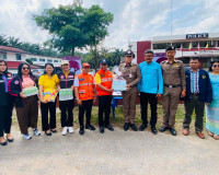 รองผู้ว่าราชการจังหวัดสุราษฎร์ธานี พร้อมด้วยหัวหน้าส่วนราชกา ... พารามิเตอร์รูปภาพ 6