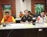 จังหวัดสุราษฎร์ธานีร่วมประชุมศูนย์ปฏิบัติการร่วมป้องกันและลด ... พารามิเตอร์รูปภาพ 2