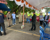 รองผู้ว่าราชการจังหวัดสุราษฎร์ธานี ลงพื้นที่ออกตรวจเยี่ยมจุด ... พารามิเตอร์รูปภาพ 1