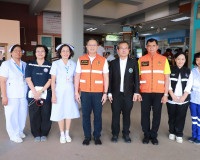 ผู้ว่าราชการจังหวัดสุราษฎร์ธานี เยี่ยมอาการและให้กำลังใจผู้ไ ... พารามิเตอร์รูปภาพ 16